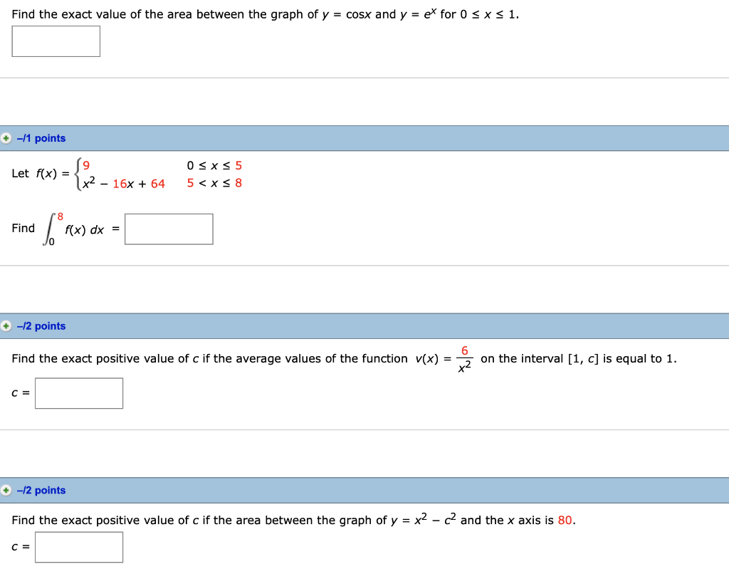 Solved Evaluate The Definite Integral Exactly Using The Chegg