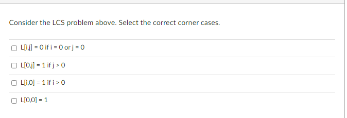 Solved Consider The Longest Increasing Subsequence Problem Chegg