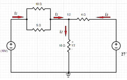 In The Circuit Shown V2 Is Unknown We Want To Find Chegg