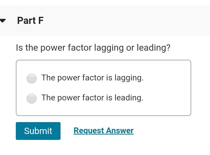 Solved Part A Find The Phasor Current I Enter Your Answer Chegg