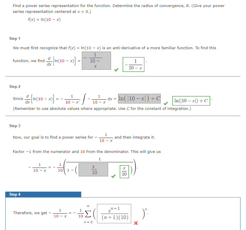 Solved Find A Power Series Representation For The Function Chegg