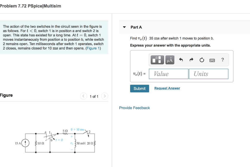 Solved Problem Pspice Multisim The Action Of The Two Chegg