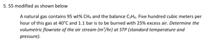 Solved Modified As Shown Below A Natural Gas Contains Chegg