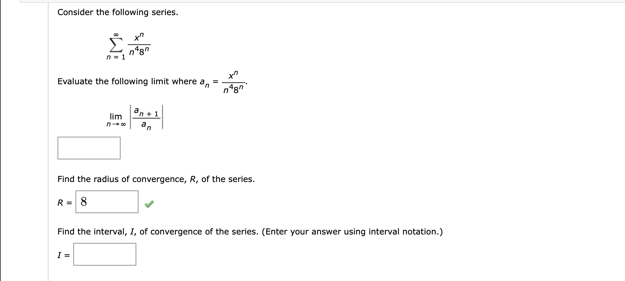 Solved Consider The Following Series N N Nxn Evaluate Chegg