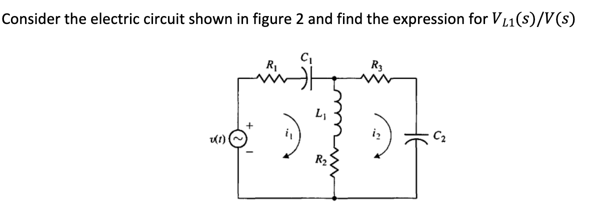 Solved Consider The Electric Circuit Shown In Figure And Chegg