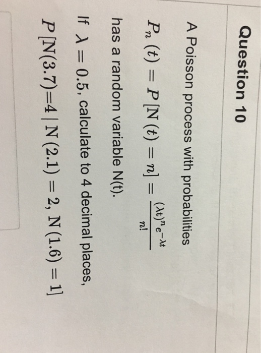 Solved Question Pts Messages Arrive At A Telegraph Chegg