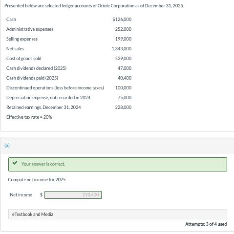 Solved Presented Below Are Selected Ledger Accounts Of Chegg