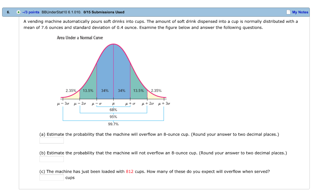 Solved 6 13 Points BBUnderStat 10 6 1 010 0 15 Chegg
