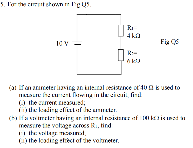 Solved For The Circuit Shown In Fig Q Fig Q A If An Chegg