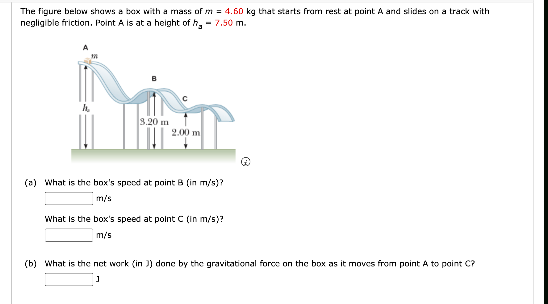 Solved The Figure Below Shows A Box With A Mass Of M