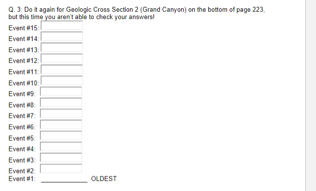 Solved Esge P Cambrian Precambrian H H A Nankoweap Group B C Chegg