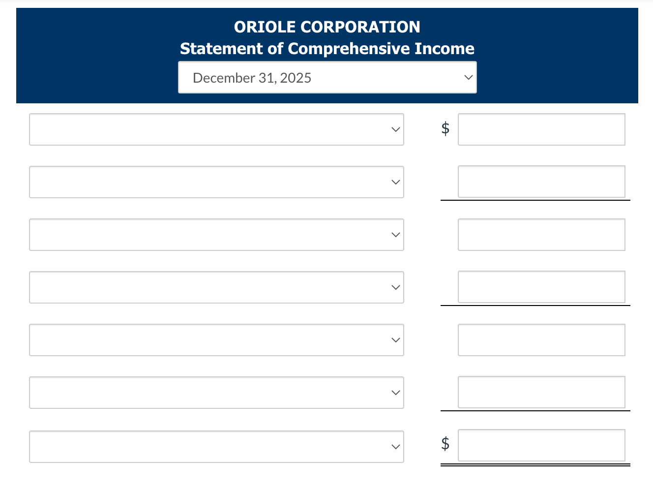 Solved Oriole Corporation Reported The Following For 202