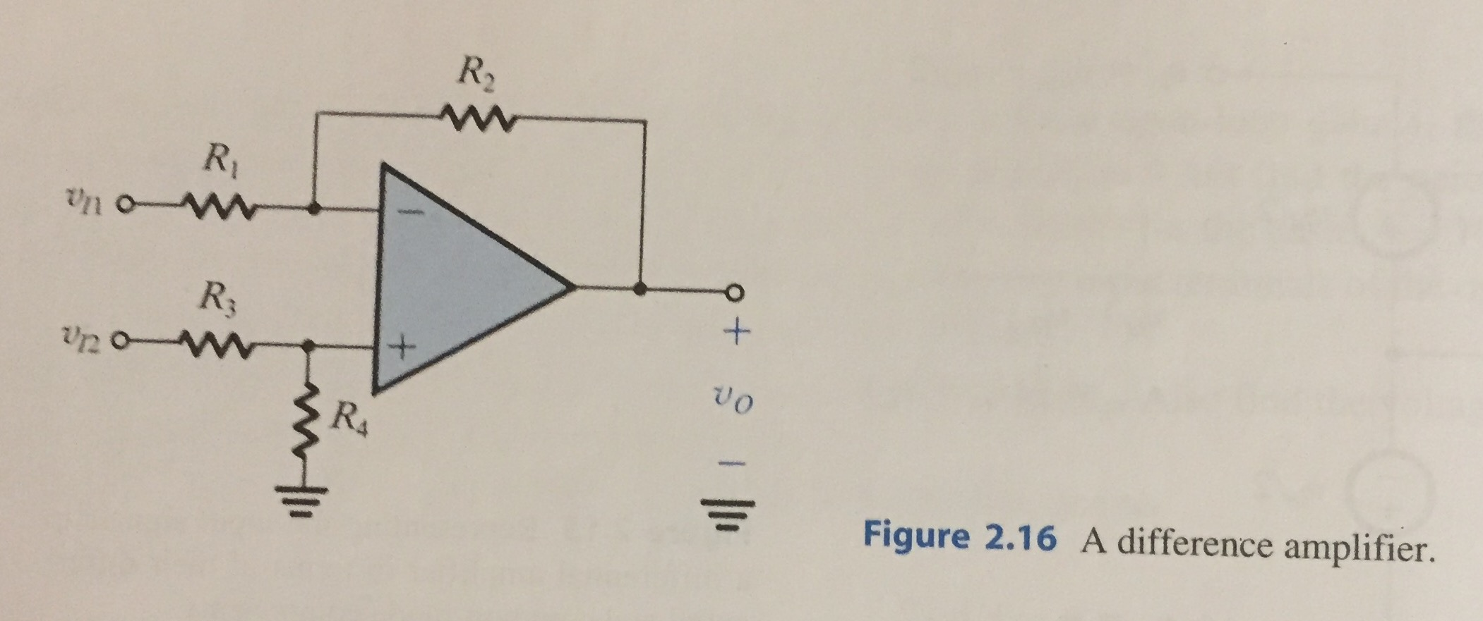 Solved D 2 64 Using The Difference Amplifier Configuration Chegg