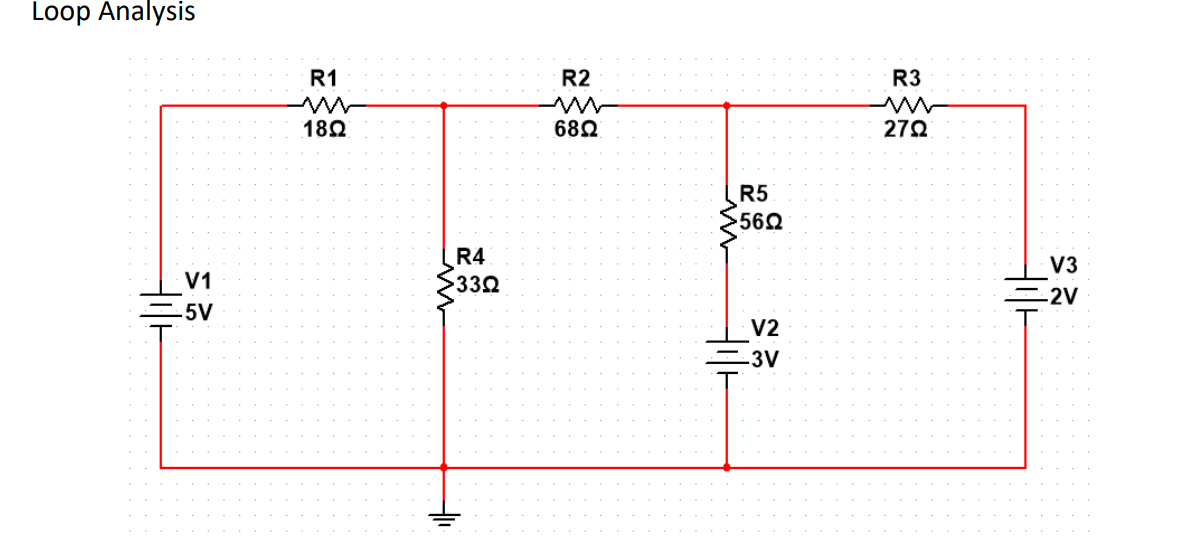 Solved Perform Loop Analysis On The Circuit In Figure Chegg