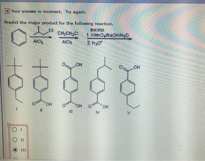 Solved Your Answer Is Incorrect Try Again Predict The Chegg