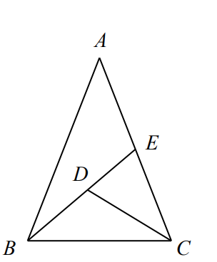 Solved Given The Diagram Below And Knowing That Point E Lies Chegg