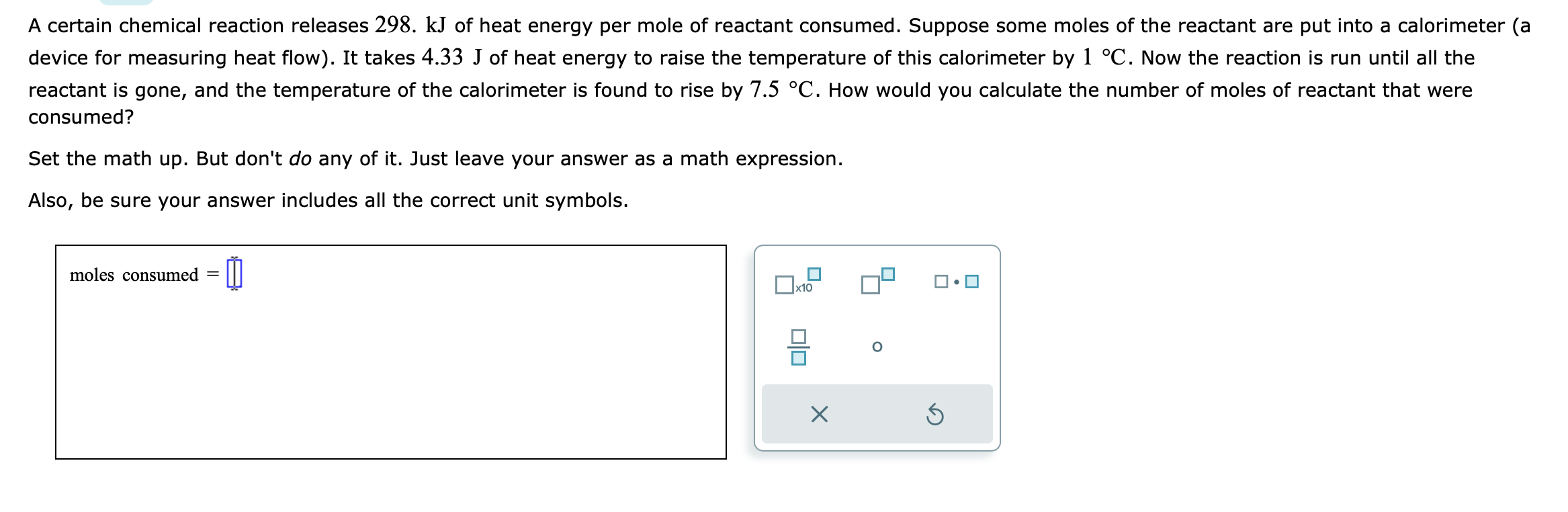 Solved A Certain Chemical Reaction Releases Kj Of Heat Chegg