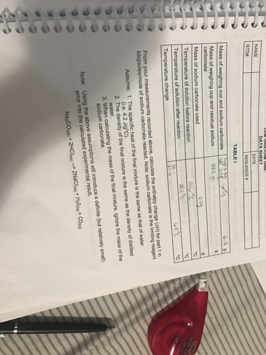 Solved 0 5 Sodium Carbonate Is A Reagent That May Be Used Chegg