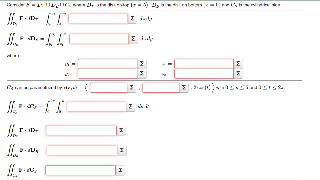 Solved 1 Point Verify That The Divergence Theorem Is True Chegg