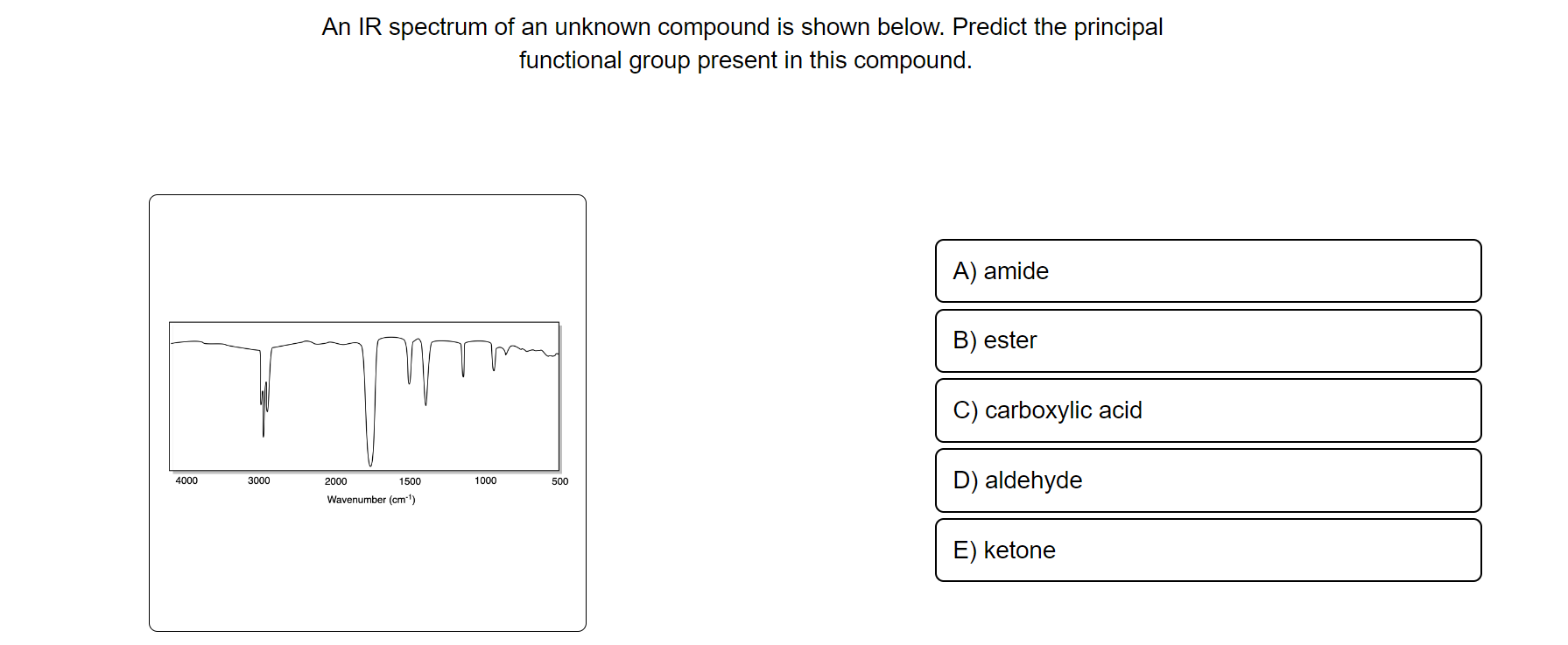 Solved A Molecule With The Molecular Formula Of C H O Chegg