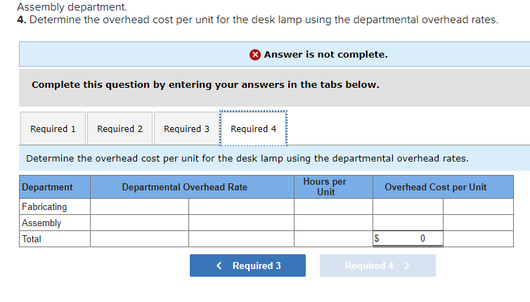 Solved Exercise Algo Allocating Overhead Using Chegg