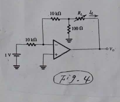 Solved The Circuit In Fig 4 Utilizes An Ideal Op If Chegg