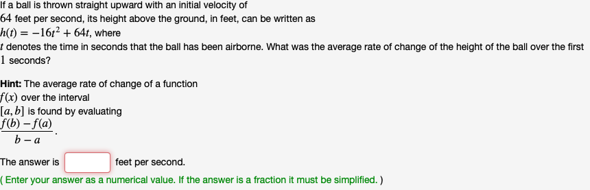 Solved If A Ball Is Thrown Straight Upward With An Initial Chegg