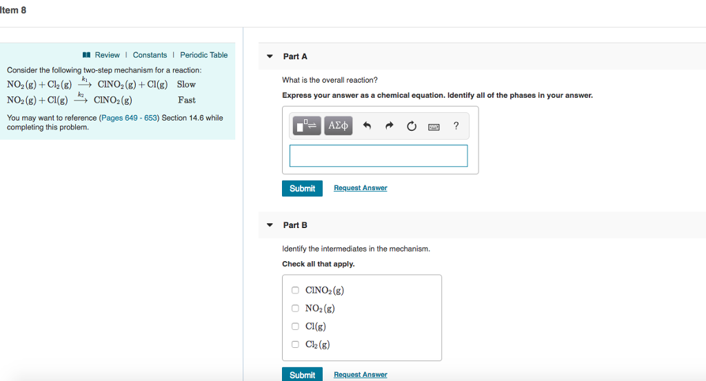 Solved Tem Reviewi Constants Periodic Table Part A Chegg