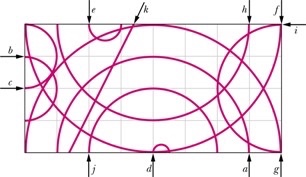 Solved Particle Roundabout The Figure Shows 11 Paths Chegg