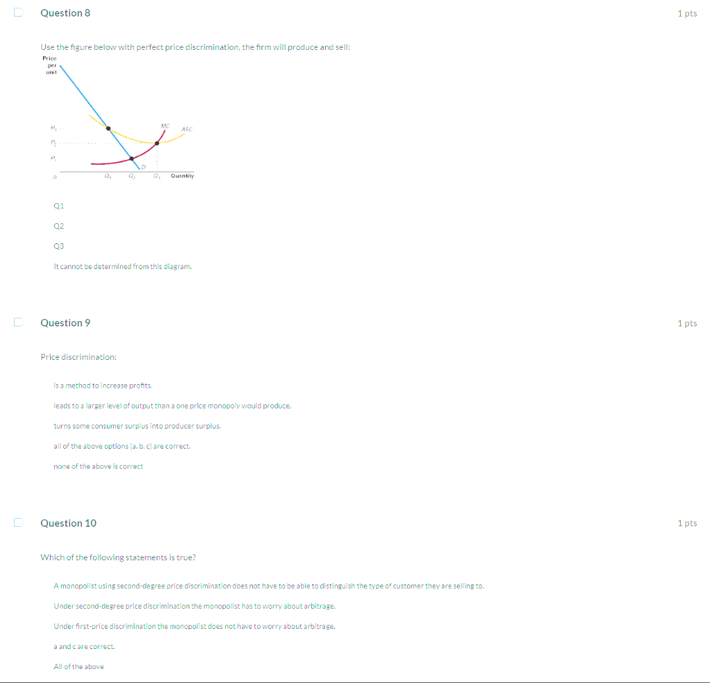 Solved Question 8 1 Pts Use The Figure Below With Perfect Chegg