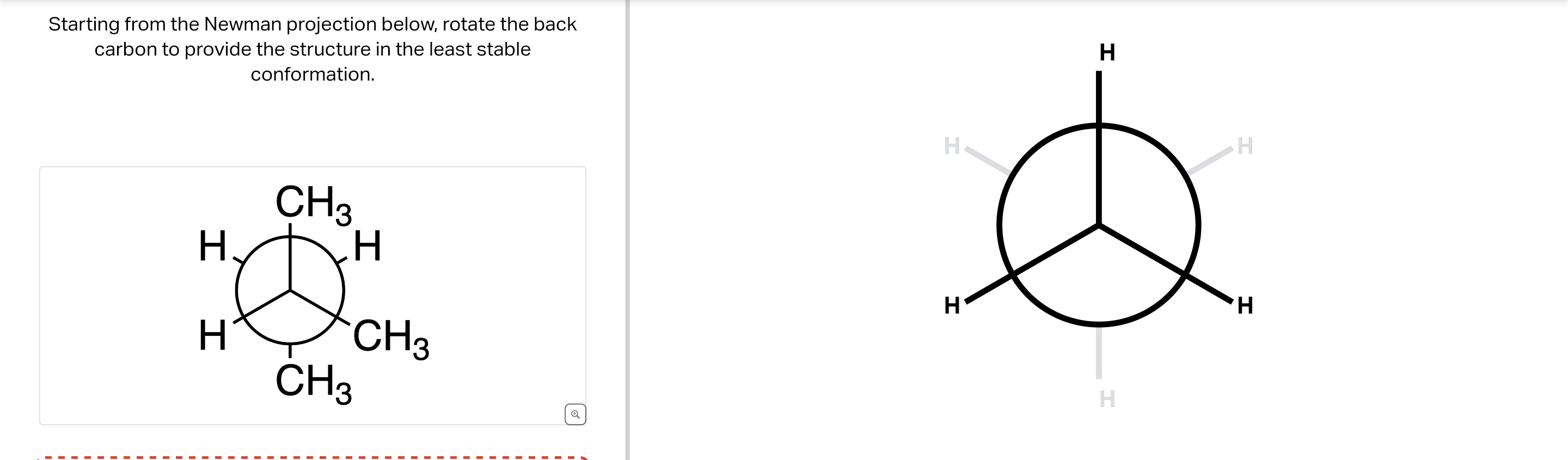 Solved Starting From The Newman Projection Below Rotate The Chegg