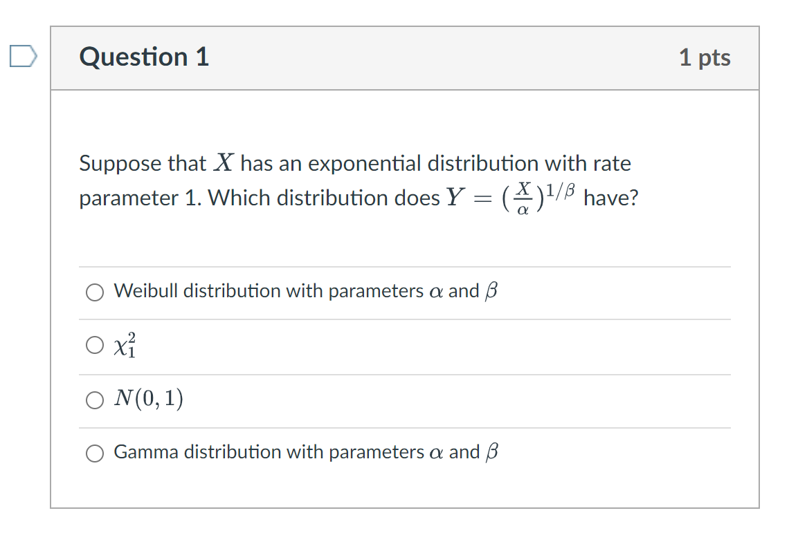 Solved Suppose That X Has An Exponential Distribution With Chegg