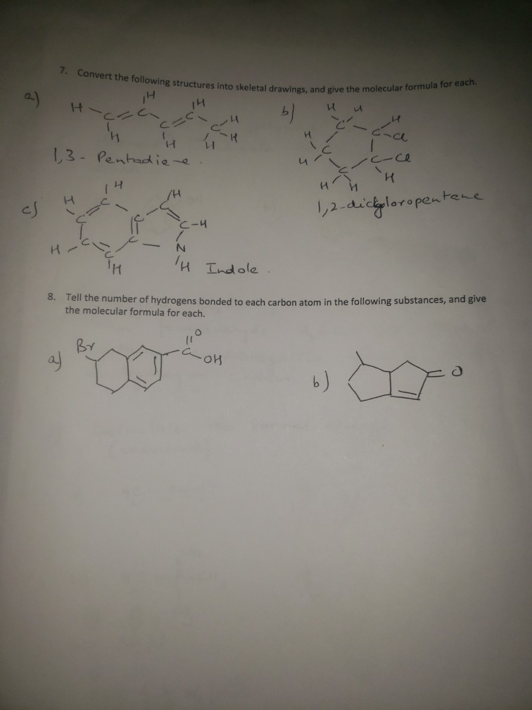 Solved Chapter I Structure And Bonding Draw An Chegg