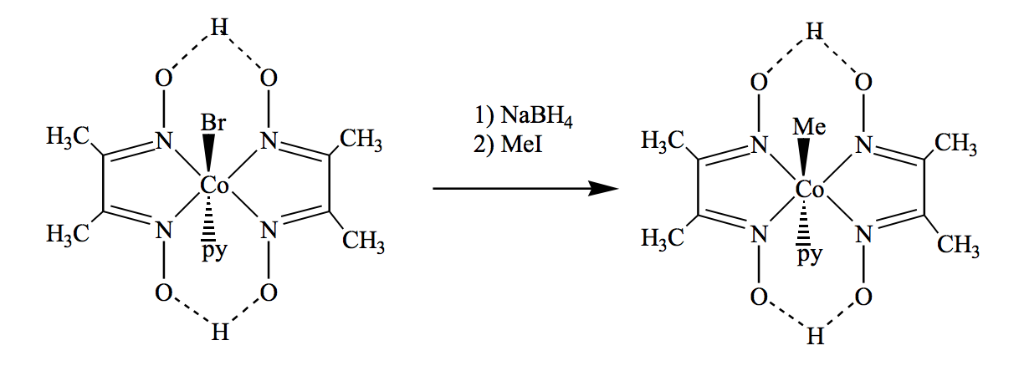 Solved Below Is The Synthesis Of Bromo Pyridine Cobaloxime Chegg