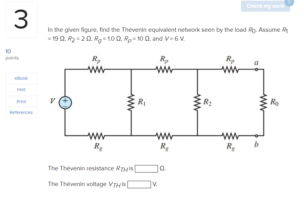 Solved In The Given Figure Find The Th Venin Equivalent Chegg