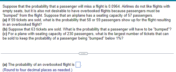 Solved Suppose That The Probability That A Passenger Will Chegg