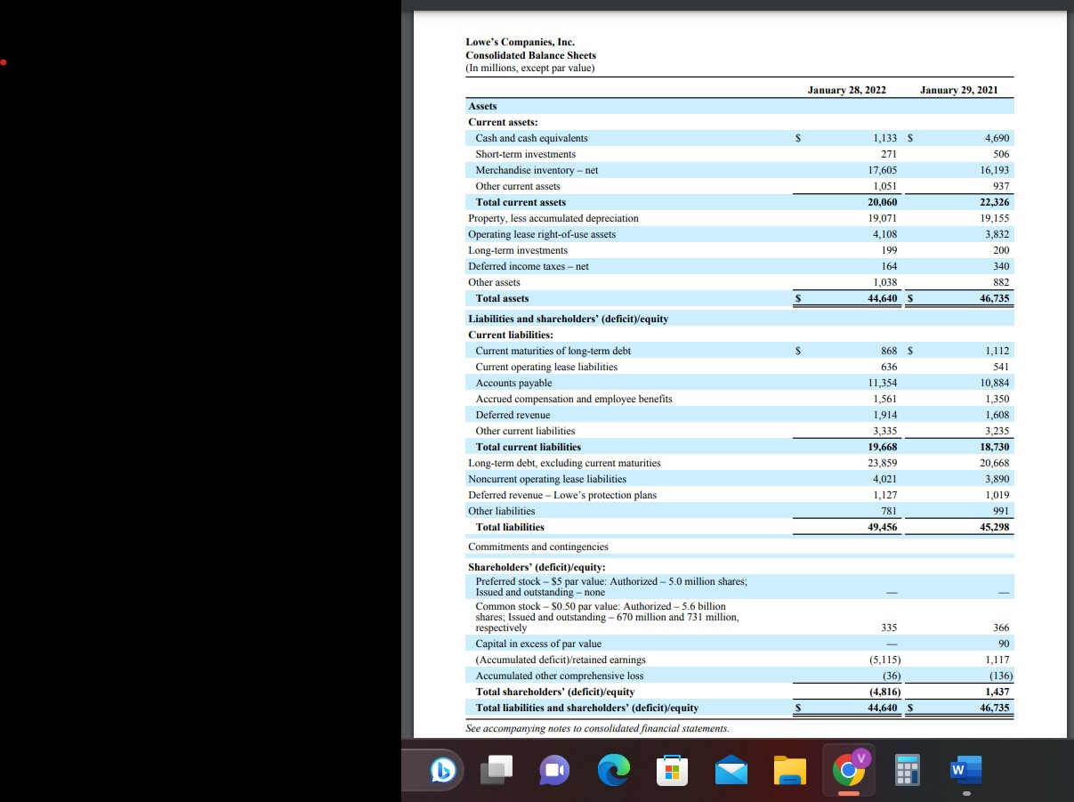 Solved List Current Liabilitiescompute The Current Ratio Chegg