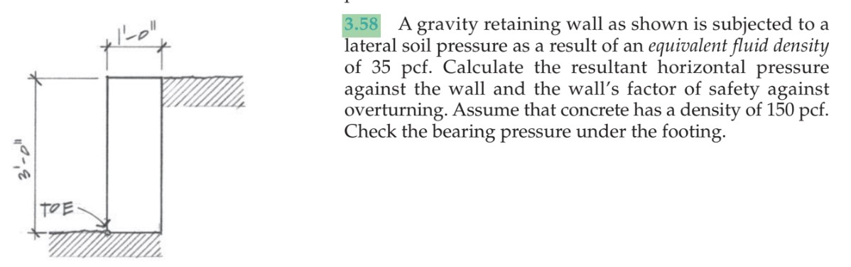 Solved Check Overturning Only Do Not Check Bearing Chegg