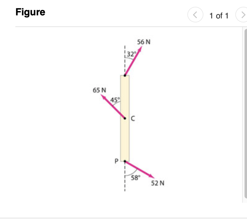 Solved Determine The Net Torque On The M Long Uniform Chegg