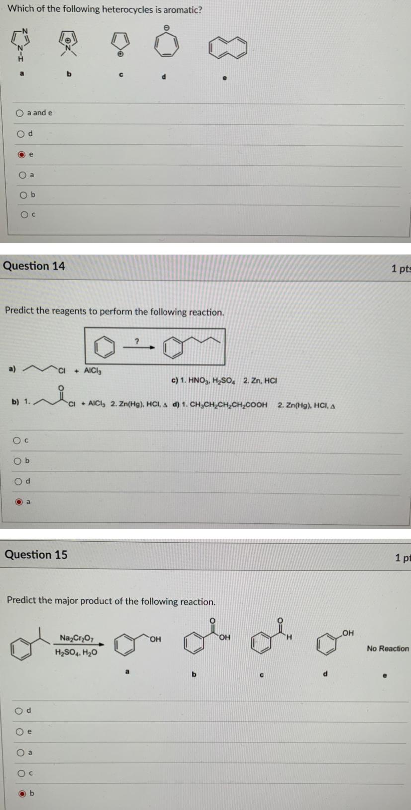 Solved Which Of The Following Heterocycles Is Aromatic 8 O Chegg