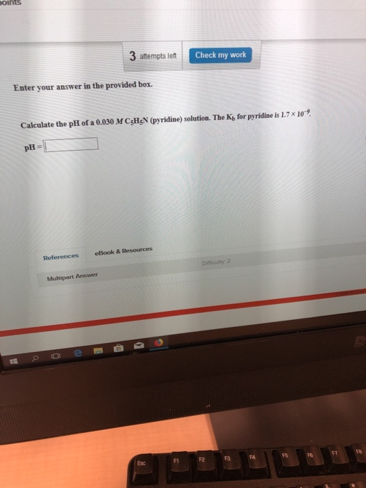 Solved Oints Atempts Left Check My Work Enter Your Answer Chegg