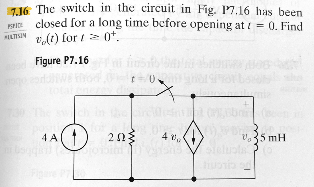 Solved Pspice Multisim The Switch In The Circuit In Chegg