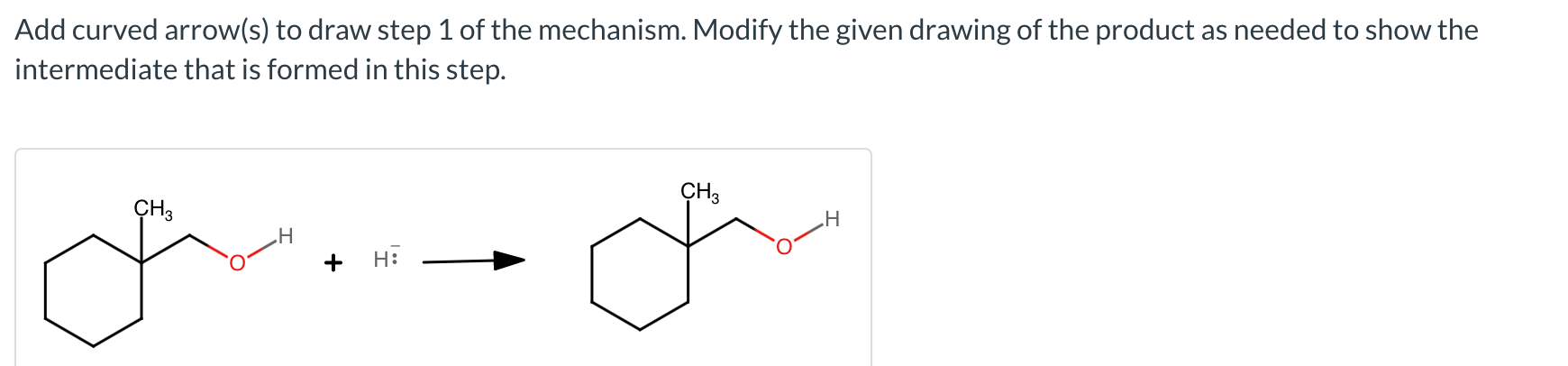 Solved Use The Drop Down Features To Describe The Mechanism Chegg