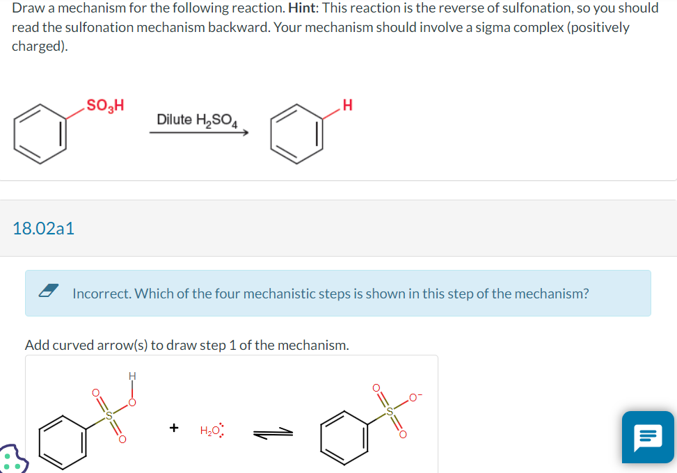 Solved Draw A Mechanism For The Following Reaction Hint Chegg