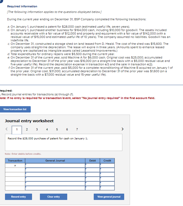 Solved Requlred Information The Following Information Chegg