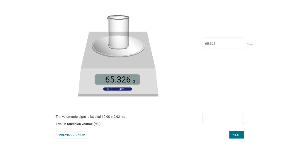 Solved Part I Density Of Unknown Liquid Use The Images Chegg