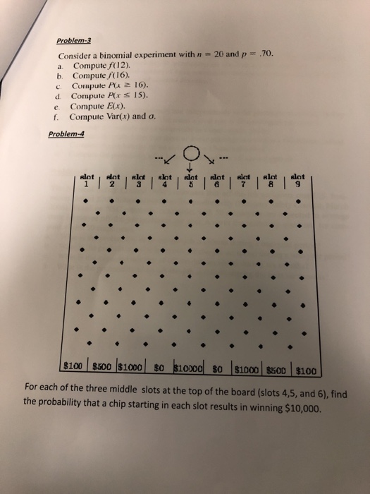 Solved Consider A Binomial Experiment With N 20 And P 70 Chegg