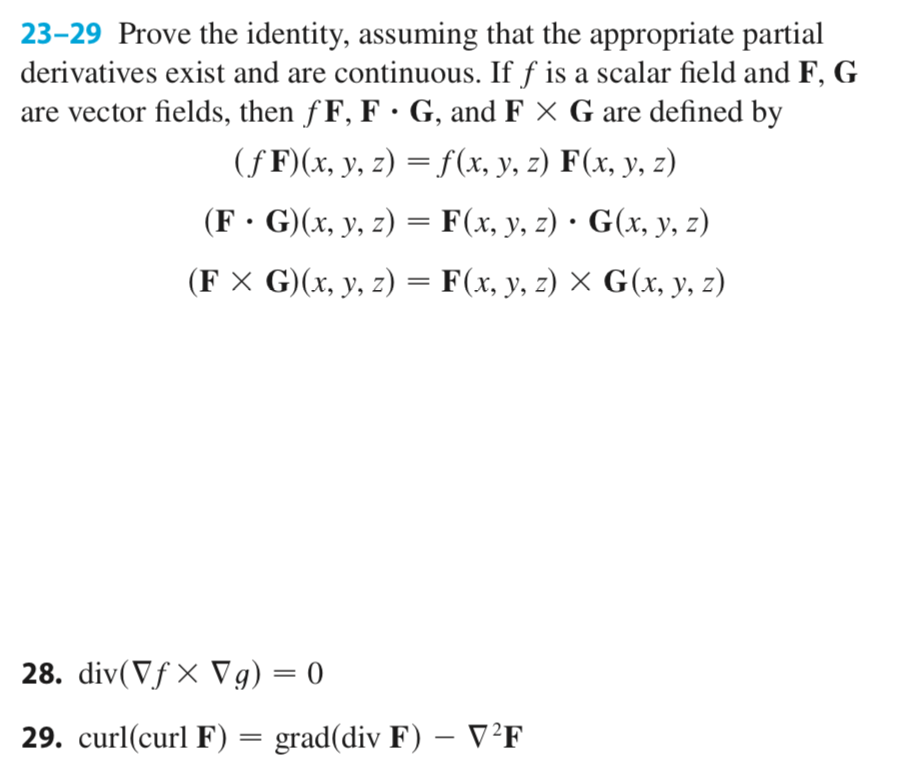 Solved Prove The Identity Assuming That The Chegg