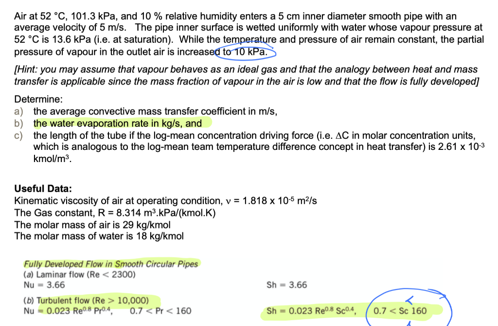 Solved Air At C Kpa And Relative Humidity Chegg