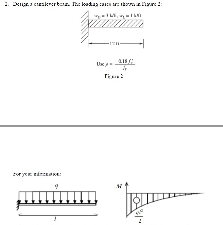 Design Of Cantilever Beam The Best Picture Of Beam